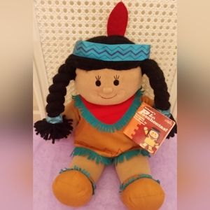 Vintage Pocahontas Doll and Book